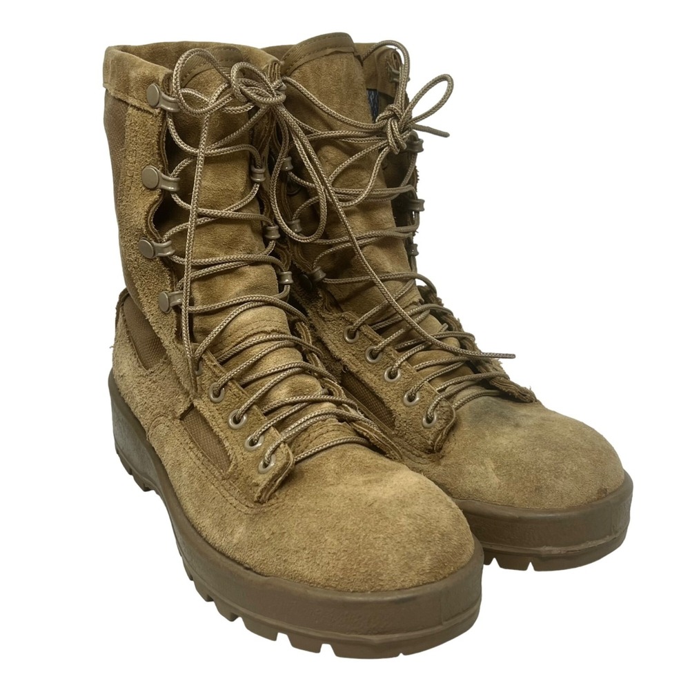 Altama‎ Military Combat Boots Men Army Tan Suede Goretex Size 6W 249/92